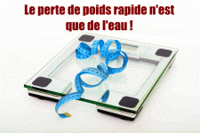 La perte de poids rapide