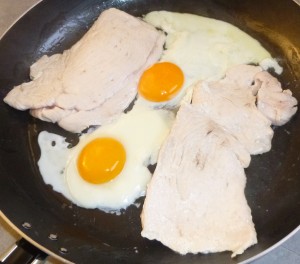 Recette de poulet aux œufs